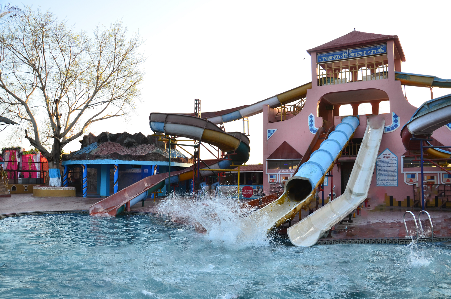 Water Park Slides